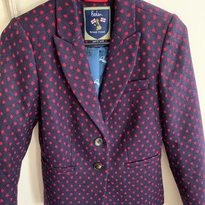 Boden British tweed blazer